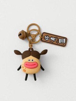 Брелок "Fried potato girl", pink lips