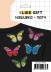 Набор термонашивок для одежды iLikeGift 5 шт. «Butterflies», mix
