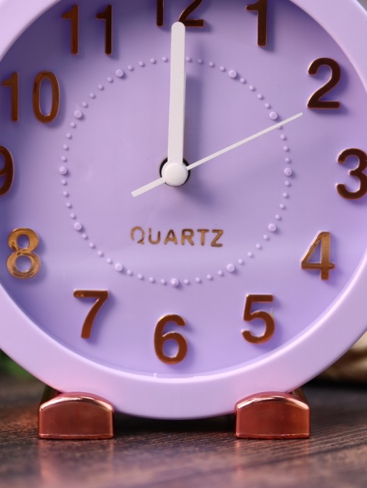 Часы-будильник &quot;Golden awakening Kitty&quot;, purple 