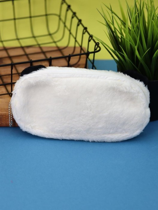 Пенал плюшевый "Panda", white (20*10 см) 