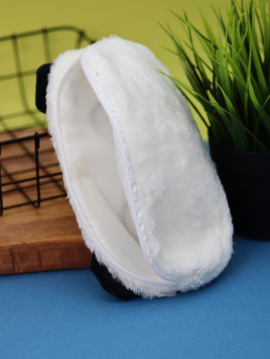 Пенал плюшевый "Panda", white (20*10 см) 