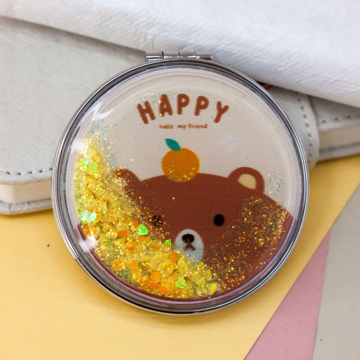 Зеркало &quot;Friend bear&quot;, yellow 