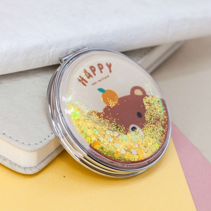 Зеркало &quot;Friend bear&quot;, yellow 