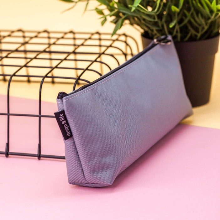 Пенал "Free life", grey 