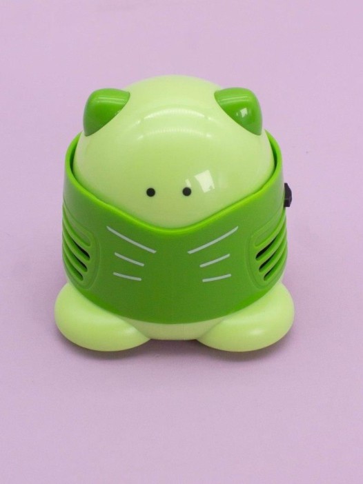 Настольный мини-пылесос &quot;Cute kitten&quot;, green (9*8,8 см) 