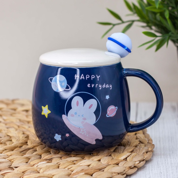 Кружка "Happy day hare" (400 ml) 