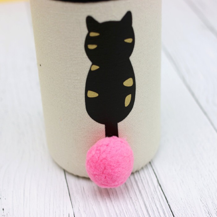 Бутылка "Cat's bottom" white 