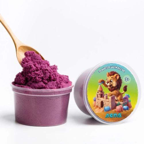 Трогательный песок &quot;Лепа&quot;, фиолетовый (300гр) 