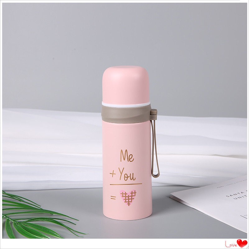 Термос " Me+you", pink (350ml)