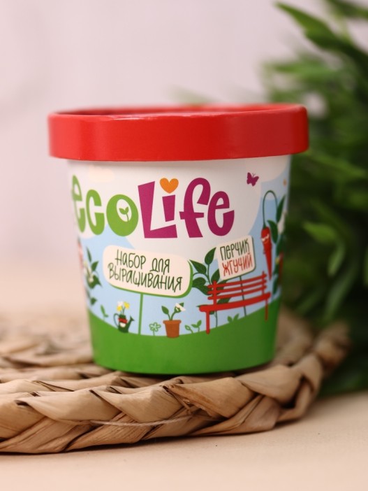 Набор для выращивания Ecolife &quot;Перчик&quot; 