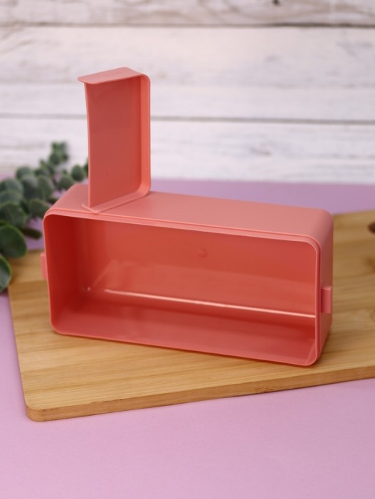 Ланчбокс &quot;Life every day&quot;, pink (ложка+вилка), 700 мл 