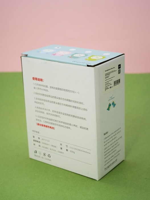 Часы-будильник «Dino», blue (6,3х11,2 см) 