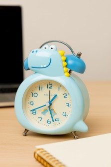 Часы-будильник «Dino», blue