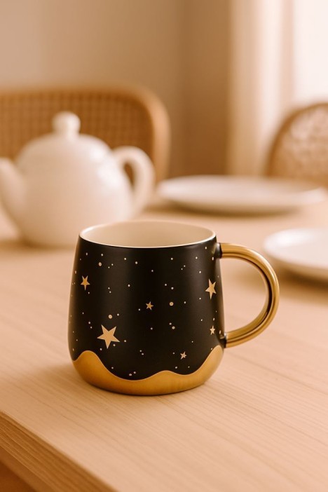 Кружка «Beautiful stars», black 