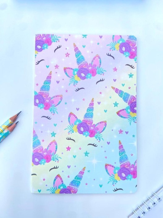 Блокнот (А5) &quot;Magical fairytale&quot;, rainbow (14.5*21) 