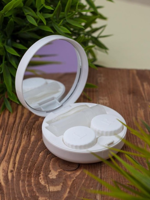 Контейнер для линз "Unicorn", blue 