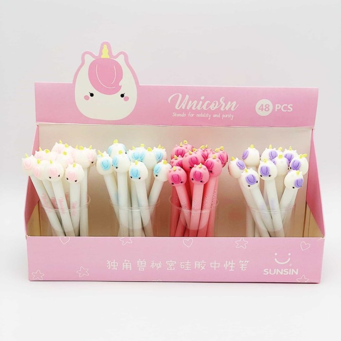 Ручка "Unicorn head", mix color 