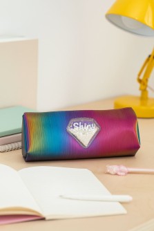 Пенал "Pearl diamond", rainbow