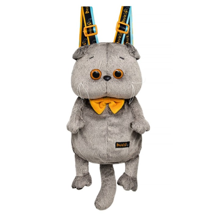 Рюкзак &quot;Кот Басик в галстуке-бабочке&quot; (27 см) 