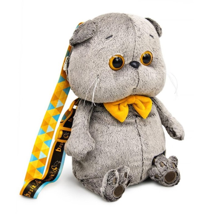 Рюкзак &quot;Кот Басик в галстуке-бабочке&quot; (27 см) 