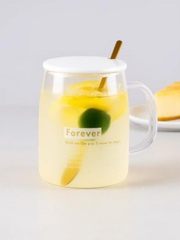 Кружка стеклянная "You are forever", white (500 ml)