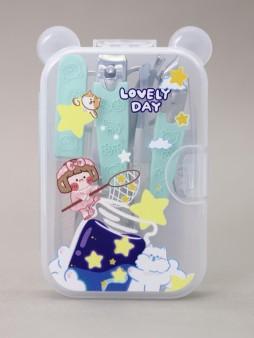Маникюрный набор "Anime lovely day", blue