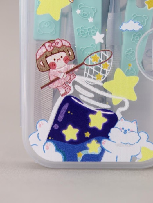 Маникюрный набор &quot;Anime lovely day&quot;, blue 