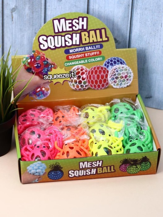 Мялка - антистресс «Squeeze spider», green 