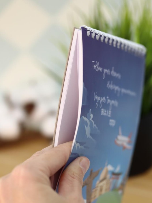 Скетчбук «Путешествия», 14х20 см, плотность 100 г 