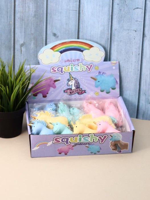 Мялка - антистресс «Squeeze unicorn», green 