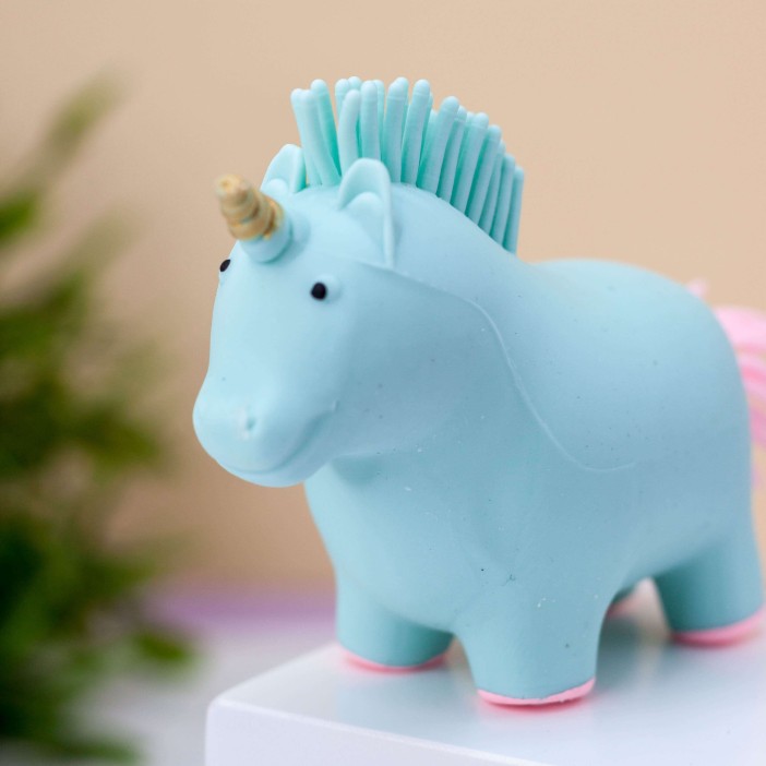 Мялка - антистресс «Squeeze unicorn», green 