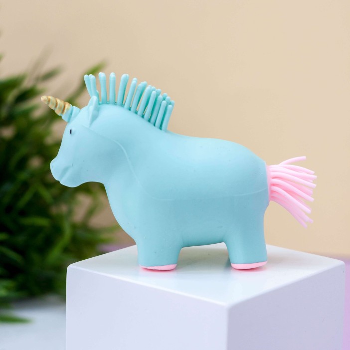 Мялка - антистресс «Squeeze unicorn», green 