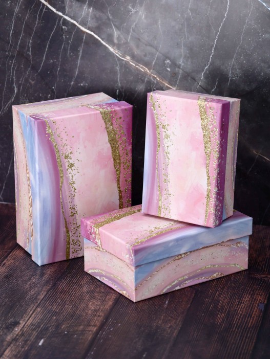 Подарочная коробка «Amethyst», blue (23*16*9.5) 