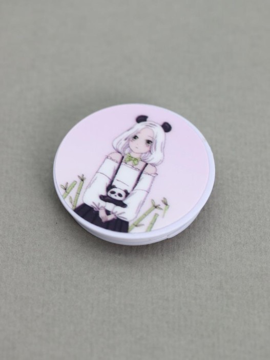 Попсокет &quot;Anume girl and panda&quot; 