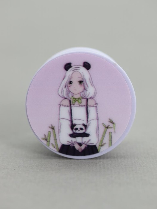 Попсокет &quot;Anume girl and panda&quot; 