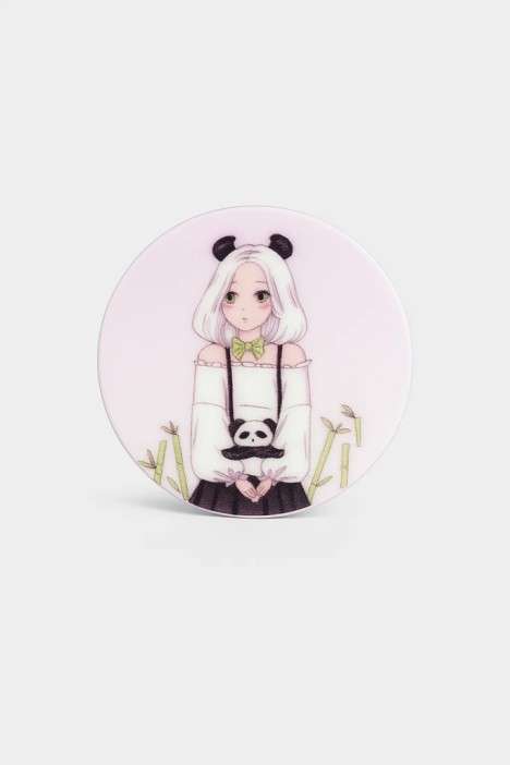 Попсокет &quot;Anume girl and panda&quot; 
