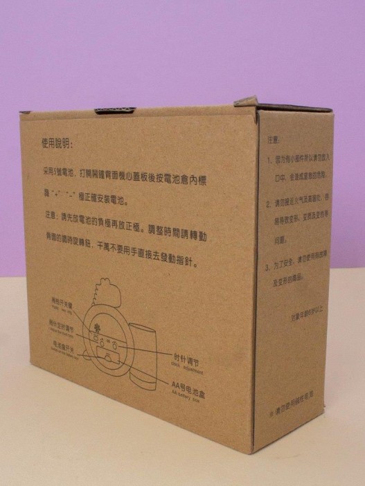 Часы-будильник с подставкой для канцелярии «Dinosaur», green 