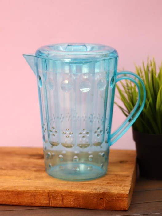 Набор для напитков (кувшин 1500 мл + 4 стакана 300 мл) &quot;Simple set&quot;, blue 