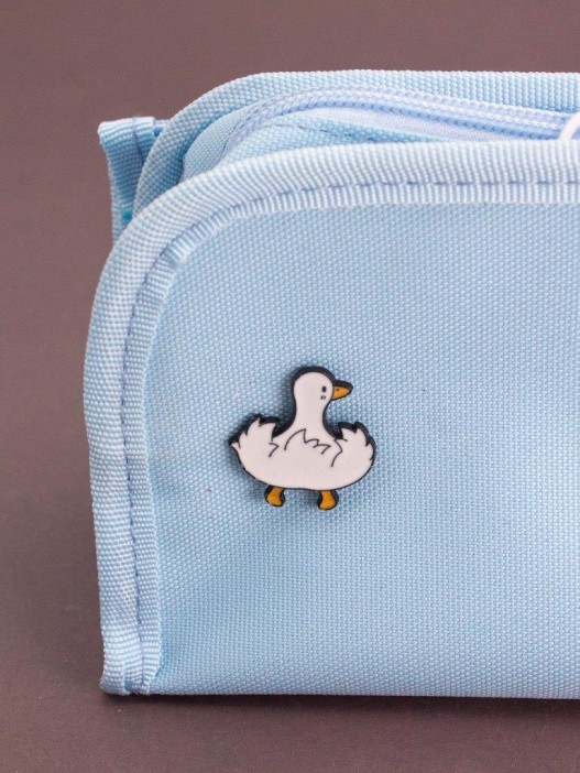 Значок металлический iLikeGift &quot;Tail of a goose&quot; 