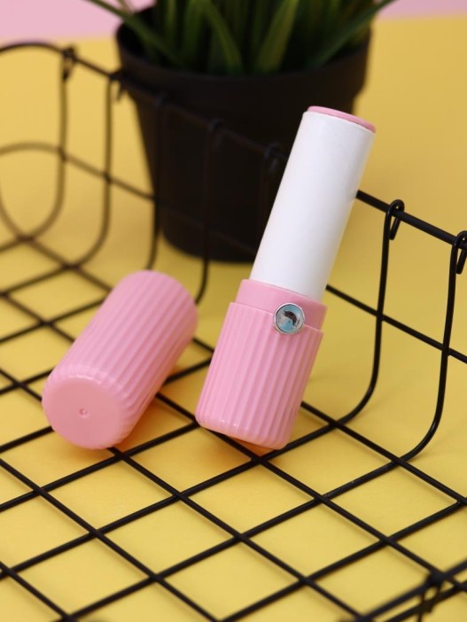 Ролик для чистки одежды компактный iLikeGift &quot;Pink cylinder&quot;, (11*3 см) 