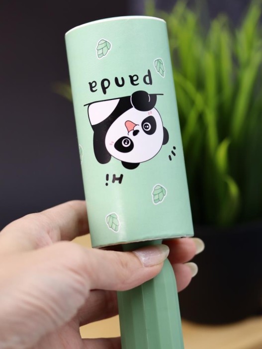 Ролик для чистки одежды &quot;Happy panda&quot;, 10 см*60 листов 