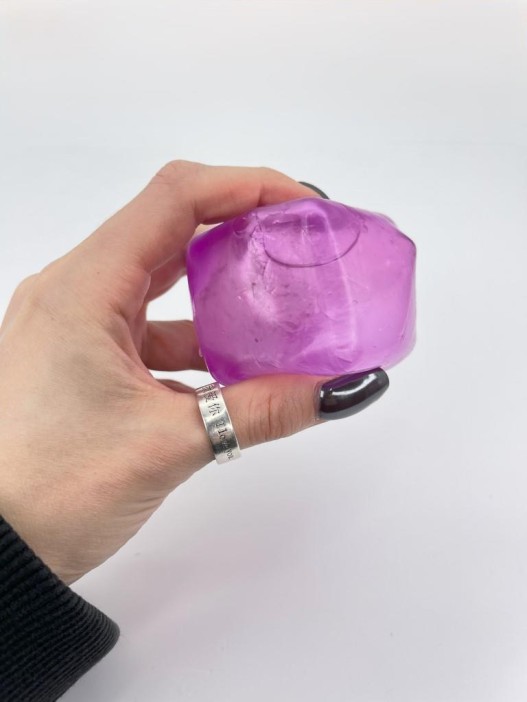 Мялка - антистресс «Ice cube», purple 