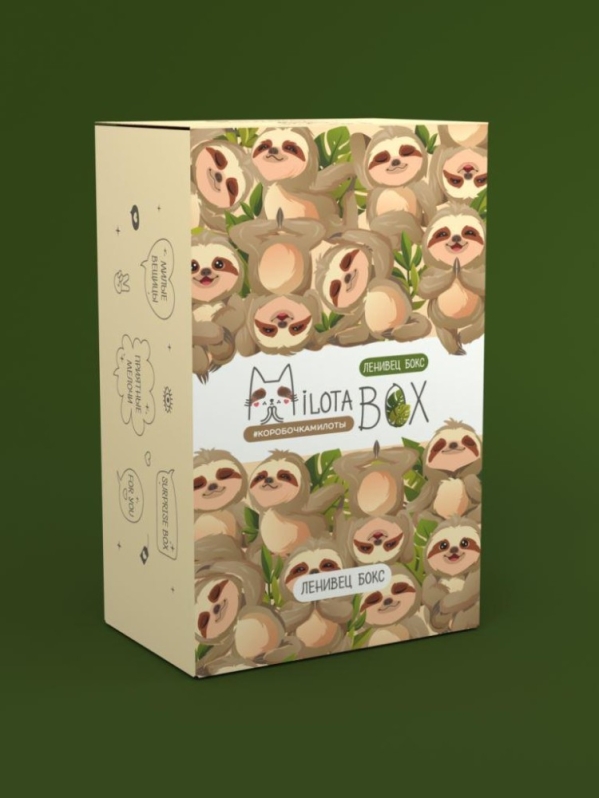 MilotaBox мини "Ленивец Бокс"