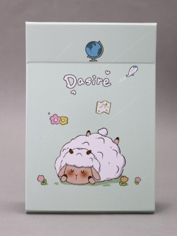 Зеркало "Sheep life", green