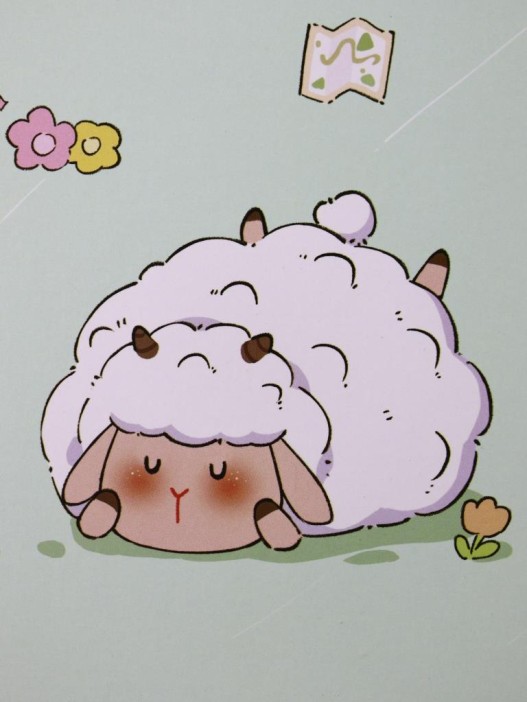 Зеркало &quot;Sheep life&quot;, green 