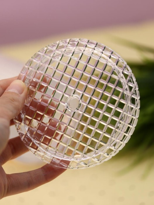 Тамблер iLikeGift &quot;Heart grid&quot;, white (720 мл) 