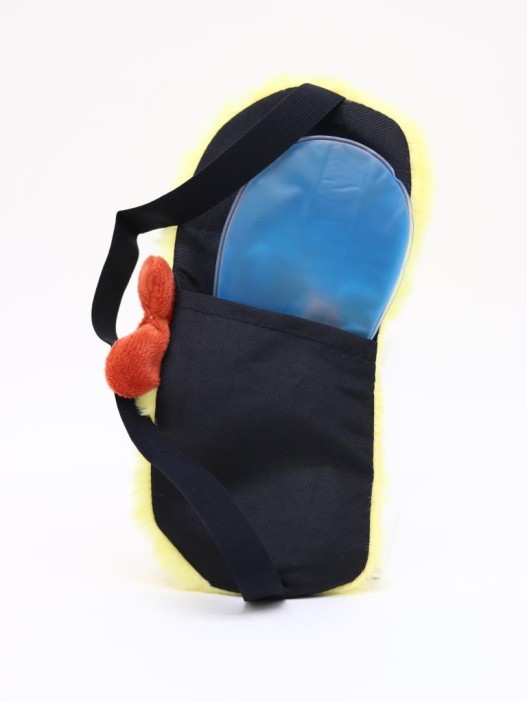 Маска для сна гелевая "Cute little animals", chicken 