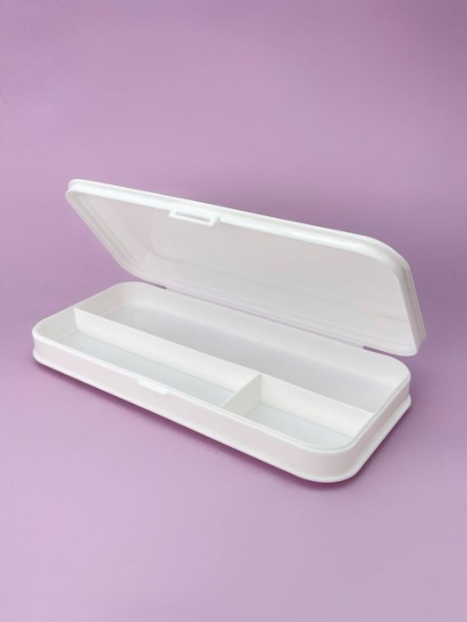 Пенал &quot;Pensil box&quot;, white (20.5*9.3*3 см) 