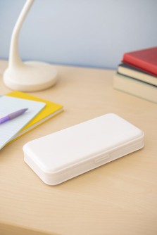Пенал "Pensil box", white (20.5*9.3*3 см)