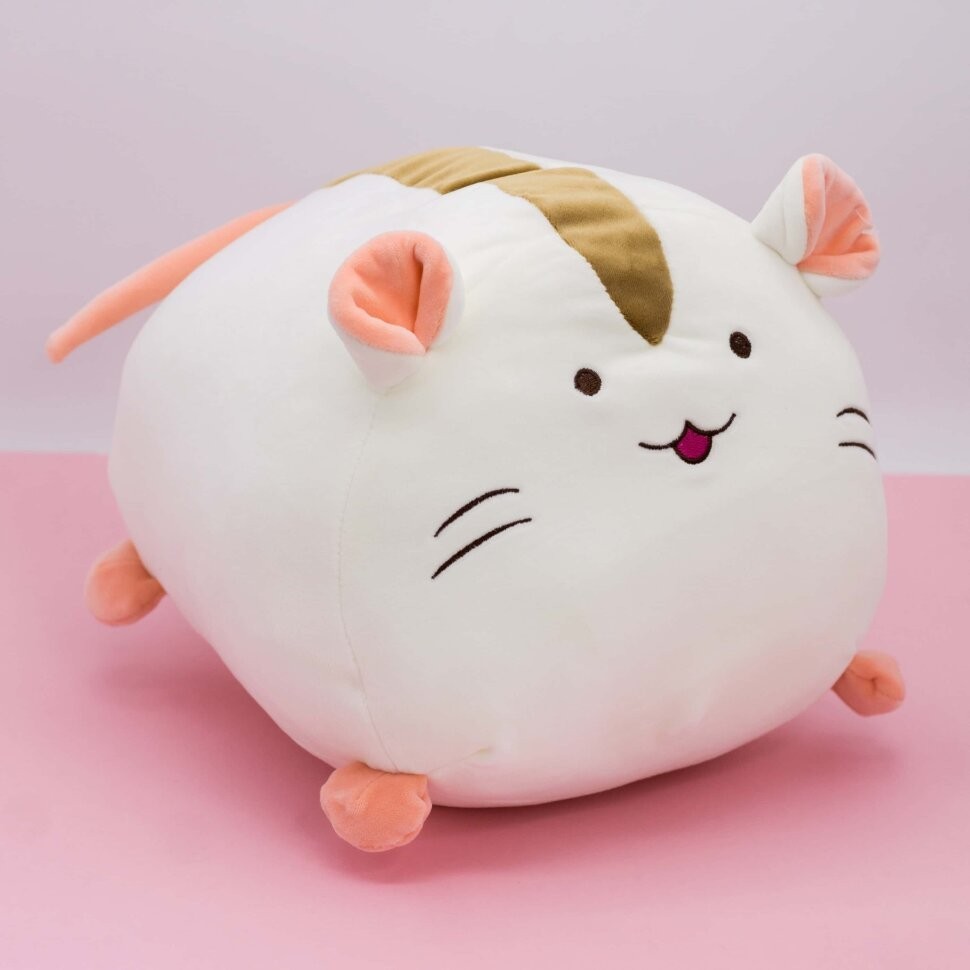 Мягкая игрушка-подушка "Котик пухляш", 24 см